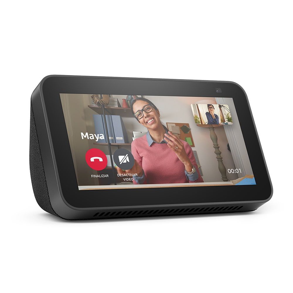 Pantalla inteligente con Alexa* y cámara de 2 MPx (2da Gen) Pantalla inteligente con Alexa* y cámara de 2 MPx (2da Gen)