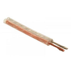 Cable dúplex polarizado 100 m 16 AWG, transparente Cable dúplex polarizado 100 m 16 AWG, transparente