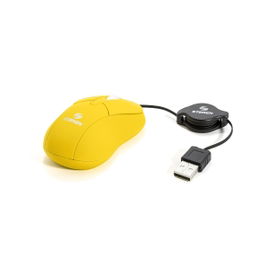 Mouse USB con cable retráctil Mouse USB con cable retráctil