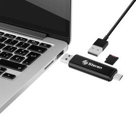 Lector microSD/ USB 3 en 1 OTG