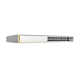 Switch Stackeable Capa 3, 20 puertos 10/100/1000 Mbps + 4 x 100M/1G/2.5/5G-T + 4 puertos SFP+ 10 G, fuente redundante