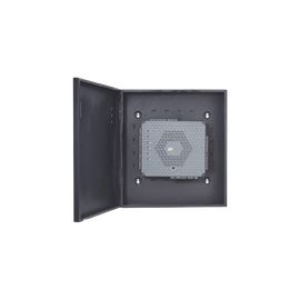 Controlador de Acceso / 2 Puertas / PoE / NO requiere Software / Biometría Integrada / 5,000 Huellas / Incluye Fuente y Gabinete