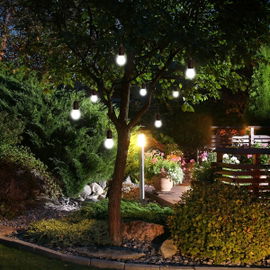 Lámpara LED retro con cordón de encendido/apagado Lámpara LED retro con cordón de encendido/apagado