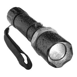 Linterna LED de aluminio resistente al agua con batería recargable Linterna LED de aluminio resistente al agua con batería recargable