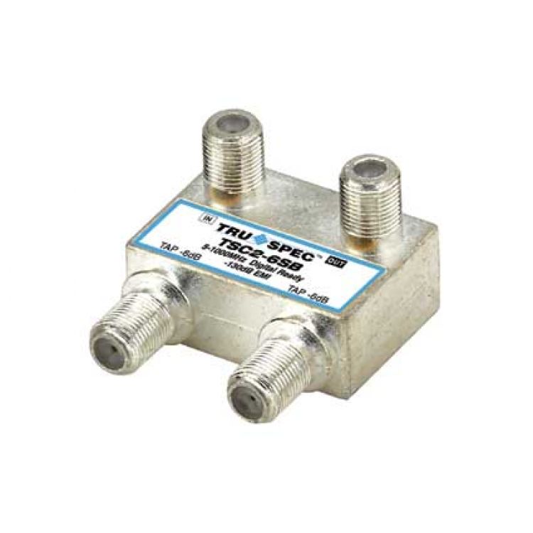Acoplador direccional con 2 Taps, 9 dB de atenuación, con caja soldada Acoplador direccional con 2 Taps, 9 dB de atenuación, con caja soldada