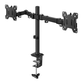 Soporte doble de escritorio para monitores de hasta 32” Soporte doble de escritorio para monitores de hasta 32”