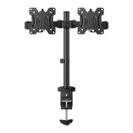 Soporte doble de escritorio para monitores de hasta 32” Soporte doble de escritorio para monitores de hasta 32”