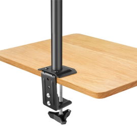 Soporte doble de escritorio para monitores de hasta 32” Soporte doble de escritorio para monitores de hasta 32”