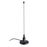Mini antena UHF con base de imán y booster de 26 dB