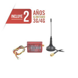 Comunicador 3G/4G Dual SIM / INCLUYE 2 AÑOS 3G/4G sin Limites / Aplicación Gratuita / Cero Configuración / Compatible Honeywell/DSC/CROW/PIMA