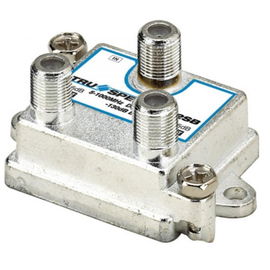 Divisor de 2 salidas verticales, 1 GHz, 5-1000 MHz, con caja soldada Divisor de 2 salidas verticales, 1 GHz, 5-1000 MHz, con caja soldada