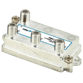 Divisor de 3 salidas verticales, 1 GHz, 5-1000 MHz, con caja soldada Divisor de 3 salidas verticales, 1 GHz, 5-1000 MHz, con caja soldada