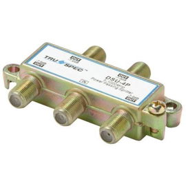 Divisor de 1 GHz, 4 salidas, 75 Ohms, de 5-1000 MHz Divisor de 1 GHz, 4 salidas, 75 Ohms, de 5-1000 MHz