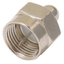 Terminador de 75 Ohms, para conector tipo F Terminador de 75 Ohms, para conector tipo F