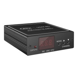 Modulador ágil de uso comercial, para UHF/CATV Modulador ágil de uso comercial, para UHF/CATV