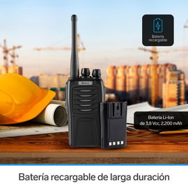 Radio intercomunicador análogo / digital profesional, hasta 5 Km de alcance Radio intercomunicador análogo / digital profesional, hasta 5 Km de alcance