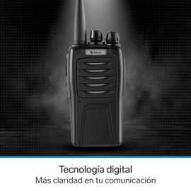 Radio intercomunicador análogo / digital profesional, hasta 5 Km de alcance Radio intercomunicador análogo / digital profesional, hasta 5 Km de alcance