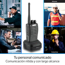 Radio intercomunicador análogo / digital profesional, hasta 5 Km de alcance Radio intercomunicador análogo / digital profesional, hasta 5 Km de alcance