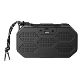 Mini bocina Bluetooth EightEdge con reproductor USB/microSD, AUX 3,5 mm y radio FM