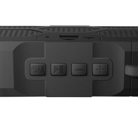Mini bocina Bluetooth EightEdge con reproductor USB/microSD, AUX 3,5 mm y radio FM