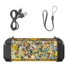 Bocina Bluetooth* mini bazooka con reproductor USB/microSD The Simpsons™