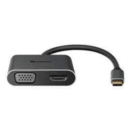Adaptador USB C a HDMI / VGA / USB 3.0 / USB C