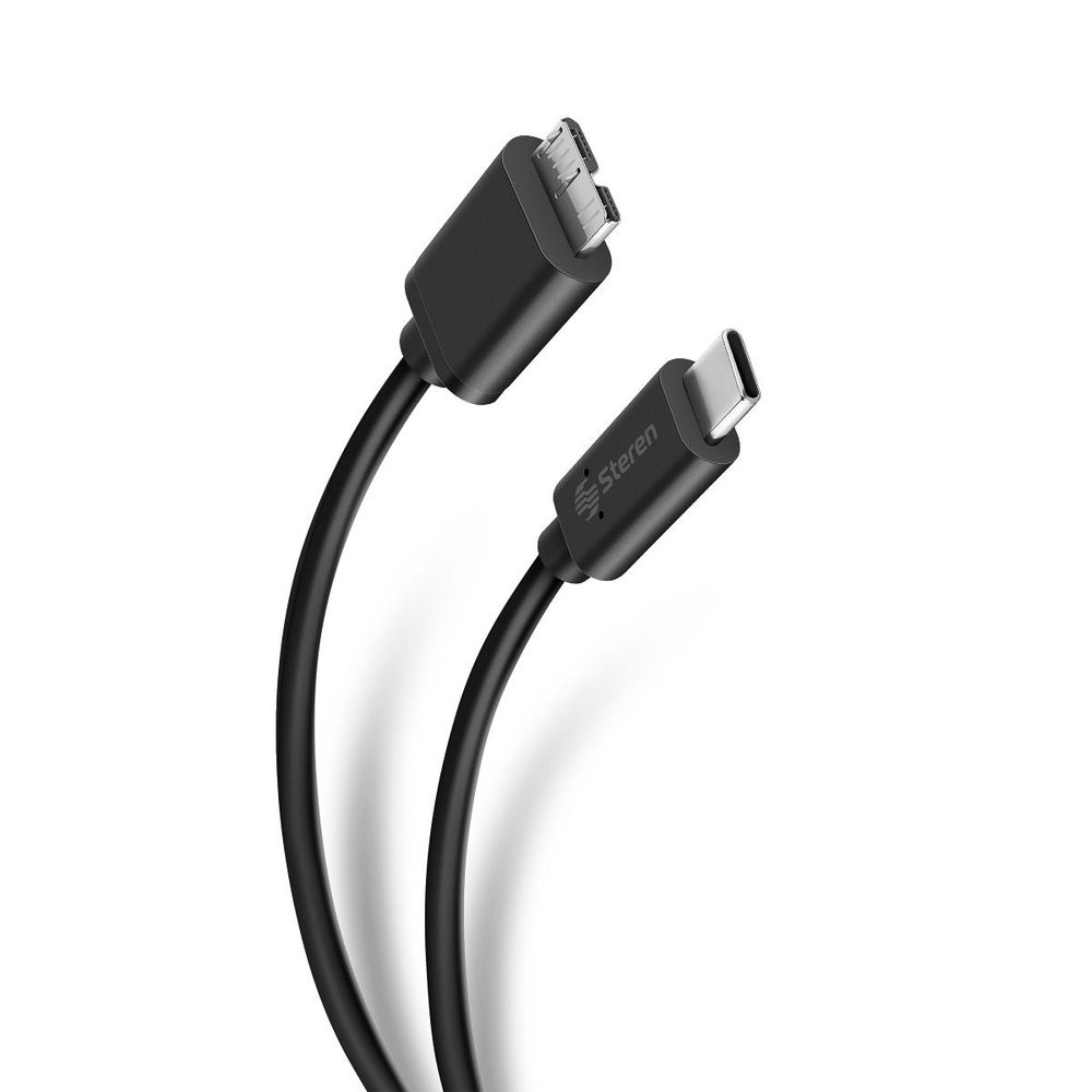 Cable USB C a micro USB 3.0 de 1 m Cable USB C a micro USB 3.0 de 1 m