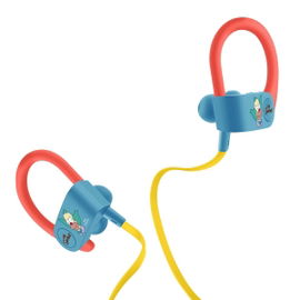 Audífonos Bluetooth* Sport Free con cable plano The Simpsons™