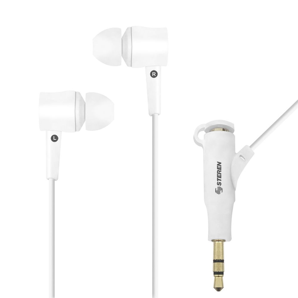 Audífonos con divisor de audio color Blanco Audífonos con divisor de audio color Blanco