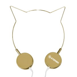 Audífonos con diadema en forma de gato Audífonos con diadema en forma de gato