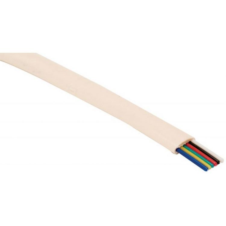 Cable telefónico modular, 6 Vías, 28 AWG Cable telefónico modular, 6 Vías, 28 AWG