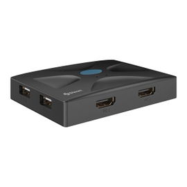 Multiplexor 4K HDMI KVM 2 x 1