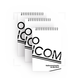 ICOM notebooks (pack with 10)