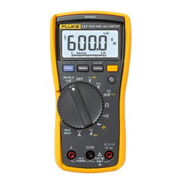 Multímetro digital para electricistas Fluke 117 con detector de voltaje sin contacto Multímetro digital para electricistas Fluke 117 con detector de voltaje sin contacto