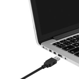 Micrófono USB profesional de condensador, con control de volumen y efecto eco