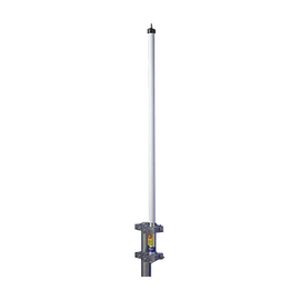 Antena base UHF 440-460 MHz, Fibra de Vidrio, 10 dB de Ganancia, Serie HX para Climas Extremos