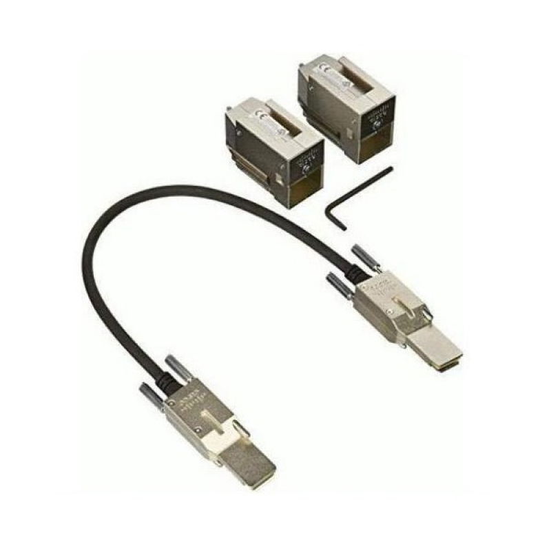 Cisco C9200L-STACK-KIT cable de fibra optica 0,48 m Negro, Gris Cisco C9200L-STACK-KIT cable de fibra optica 0,48 m Negro, Gris