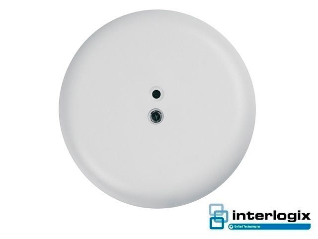 SENSOR ROTURA DE CRISTALES CABLEADO INTERLOGIX 5812-RND PARA MONTAJE EN TECHO O PARED COMPATIBLE CON CUALQUIER PANEL DE ALARMA DEL MERCADO