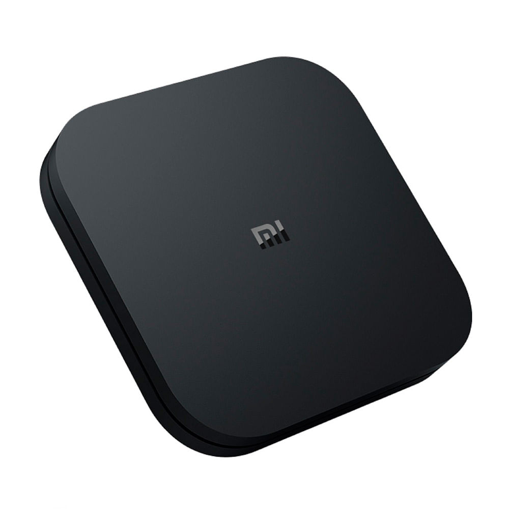 Xiaomi Mi Box S Android TV con Google Assistant Reproductor multimedia de transmisión remota - Chromecast incorporado - 4K HDR - Wi-Fi - 8 GB - Negro