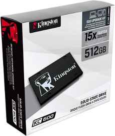 Kingston Digital 512GB SSD KC600 SATA3 2.5IN BDL