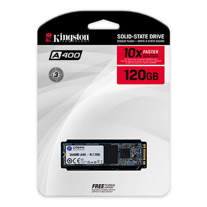 Kingston SSD SATA A400 M.2 - 120 GB Kingston SSD SATA A400 M.2 - 120 GB