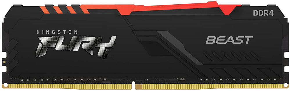 Kingston FURY Beast Memoria de escritorio, RGB 16 GB 3200 MHz DDR4 CL16