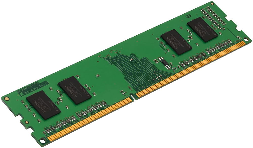 Kingston ValueRAM - DDR4-4 GB - DIMM 288-Pin - 2666 MHz / PC4-21300 - CL19-1.2 V - Sin búfer - Sin ECC 