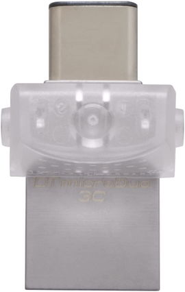 Kingston. Unidad flash de almacenamiento portátil, micro duo, USB, 3C
