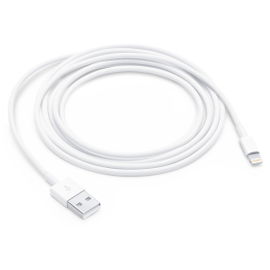 Apple - Lightning cable - USB (M) to Lightning (M) - 2 m - for Apple iPad/iPhone/iPod (Lightning)