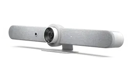 Logitech Rally Bar - Dispositivo de vídeoconferencia - Certificado por Zoom, Certificado para Equipos de Microsoft - blanco