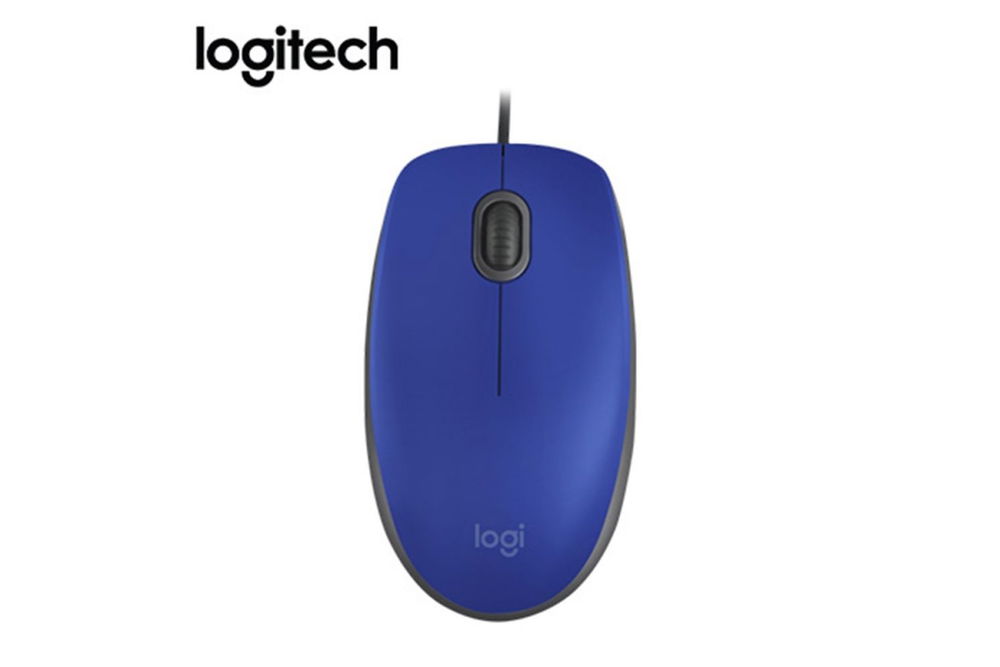 Logitech M110 Mouse Silencioso Alambrico USB, Ambidiestro Logitech M110 Mouse Silencioso Alambrico USB, Ambidiestro