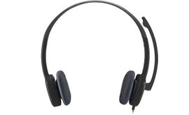 Logitech Audífonos con Micrófono H151, Alámbrico, 3.5mm, Negro 