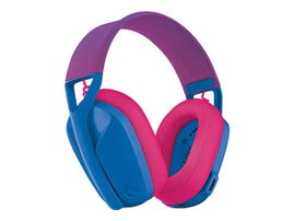 Logitech G435 LIGHTSPEED Wireless Gaming Headset - Auricular - tamaño completo - Bluetooth / LIGHTSPEED - inalámbrico - azul