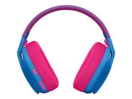Logitech G435 LIGHTSPEED Wireless Gaming Headset - Auricular - tamaño completo - Bluetooth / LIGHTSPEED - inalámbrico - azul